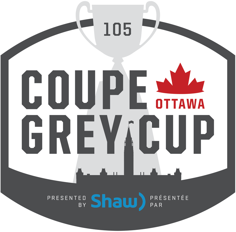 Grey Cup 2017 Unused Logo vinyl decal